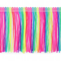 Strapce šírka 9 cm neón, multikolor, 1m